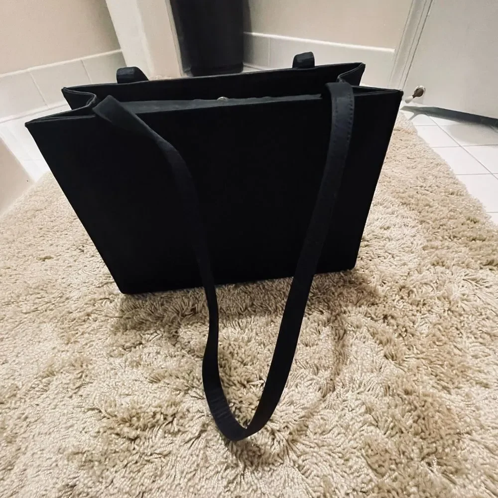 Kate Spade Totebag - Black - Y2k Shoulder Purse - Clutch Purse Y2K Wedding Purse